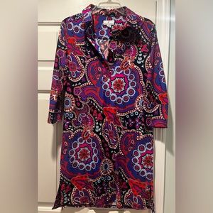 EUC Jude Connally Dress. Sz Med. Great thick material!